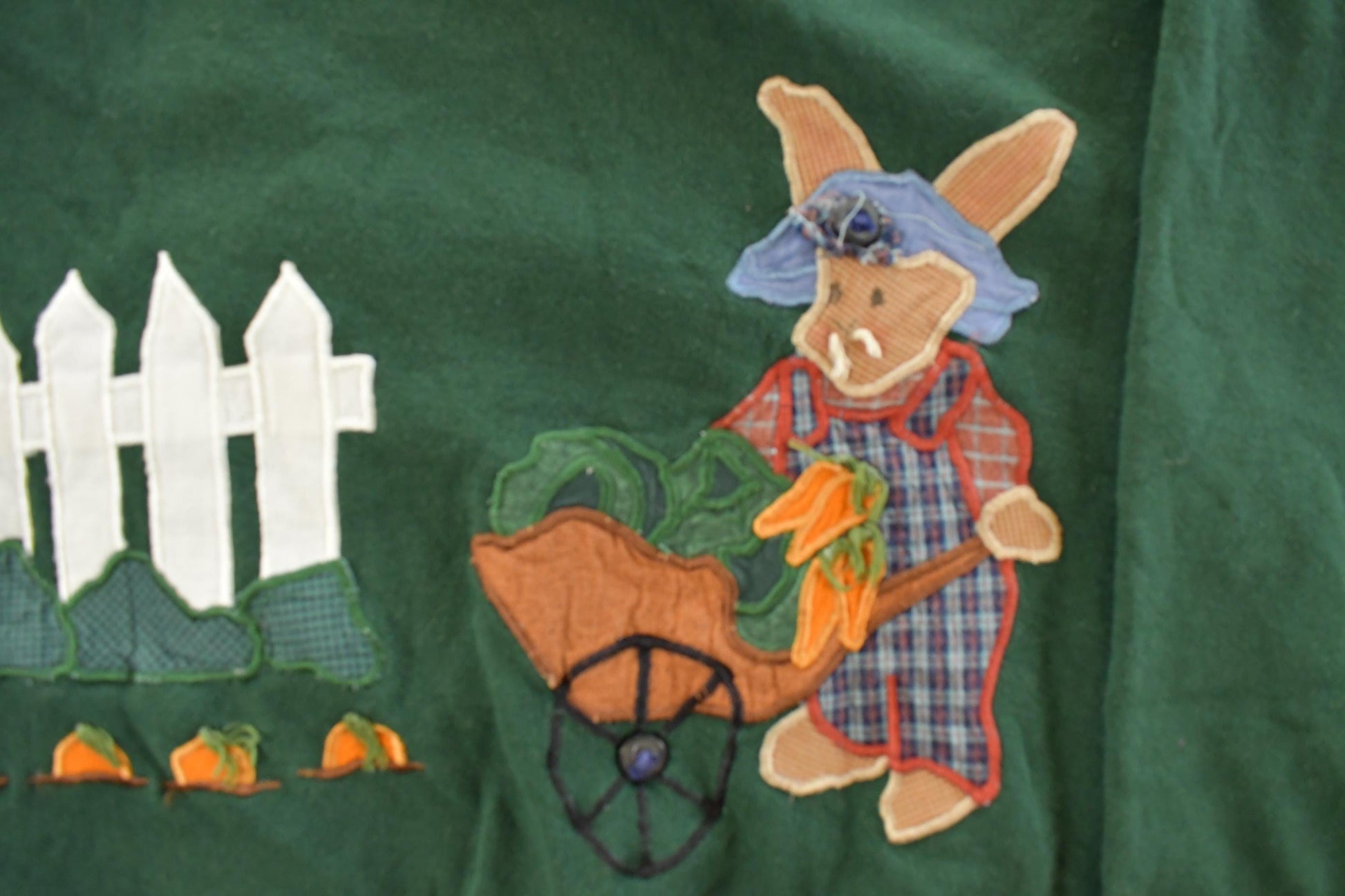 Vintage 1990s Bunny Garden Cartoon Crewneck Sweatshirt Men's Large from propervintagecanada