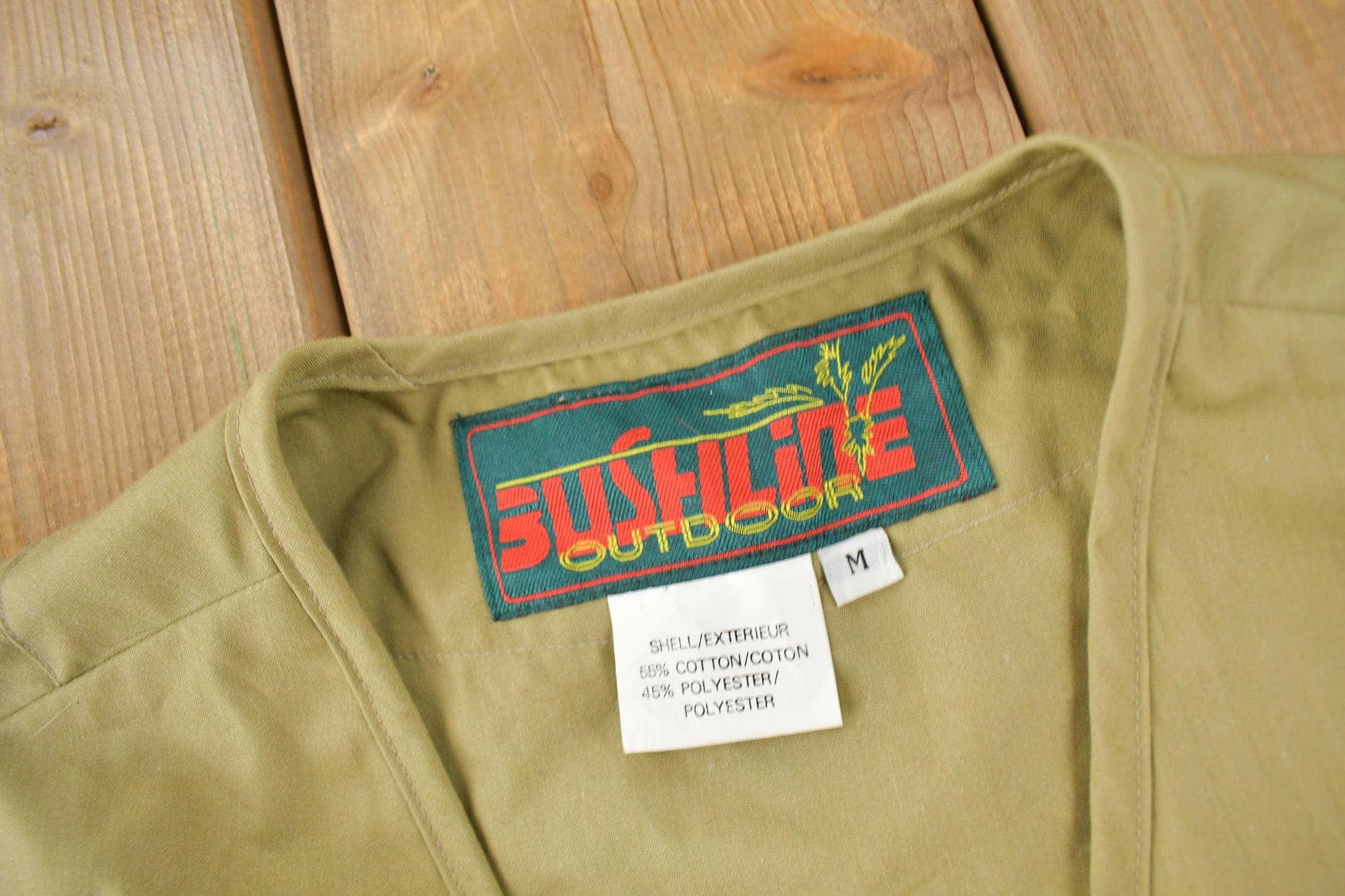 Vintage 1990s Bushline Outdoor Tactical Utility Vest Men's M from propervintagecanada