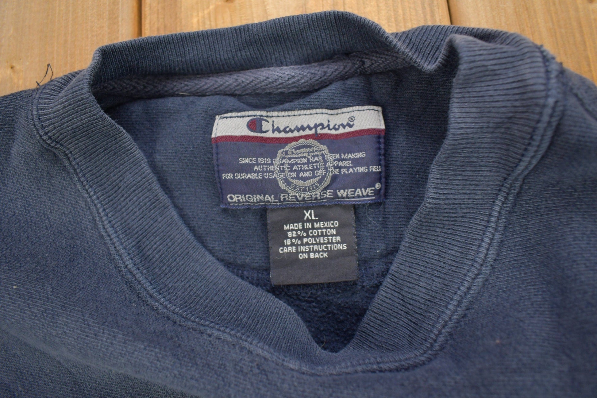 Vintage 1990s Butler University Original Reverse Weave Collegiate Crewneck Men's XL from propervintagecanada