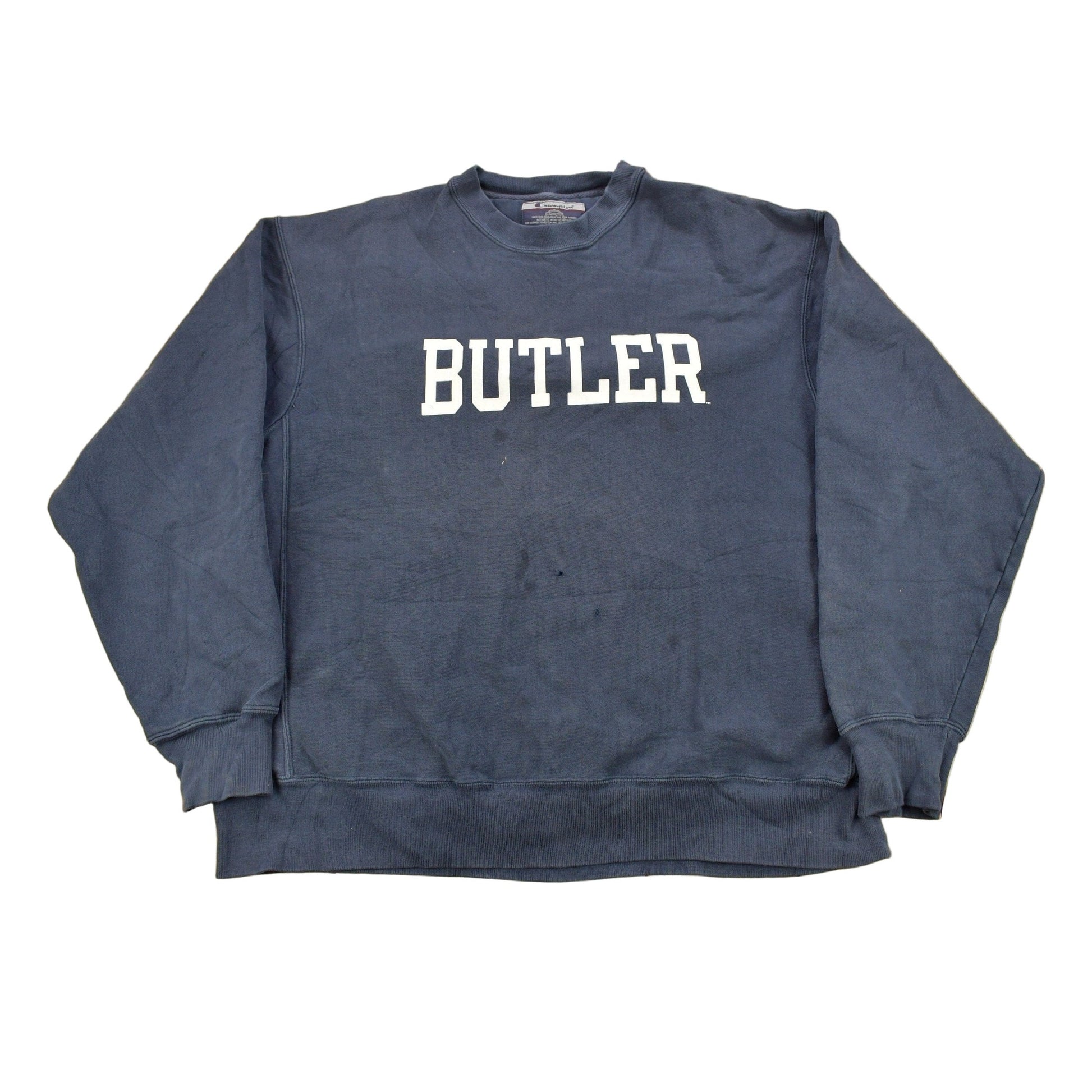 Vintage 1990s Butler University Original Reverse Weave Collegiate Crewneck Men's XL from propervintagecanada