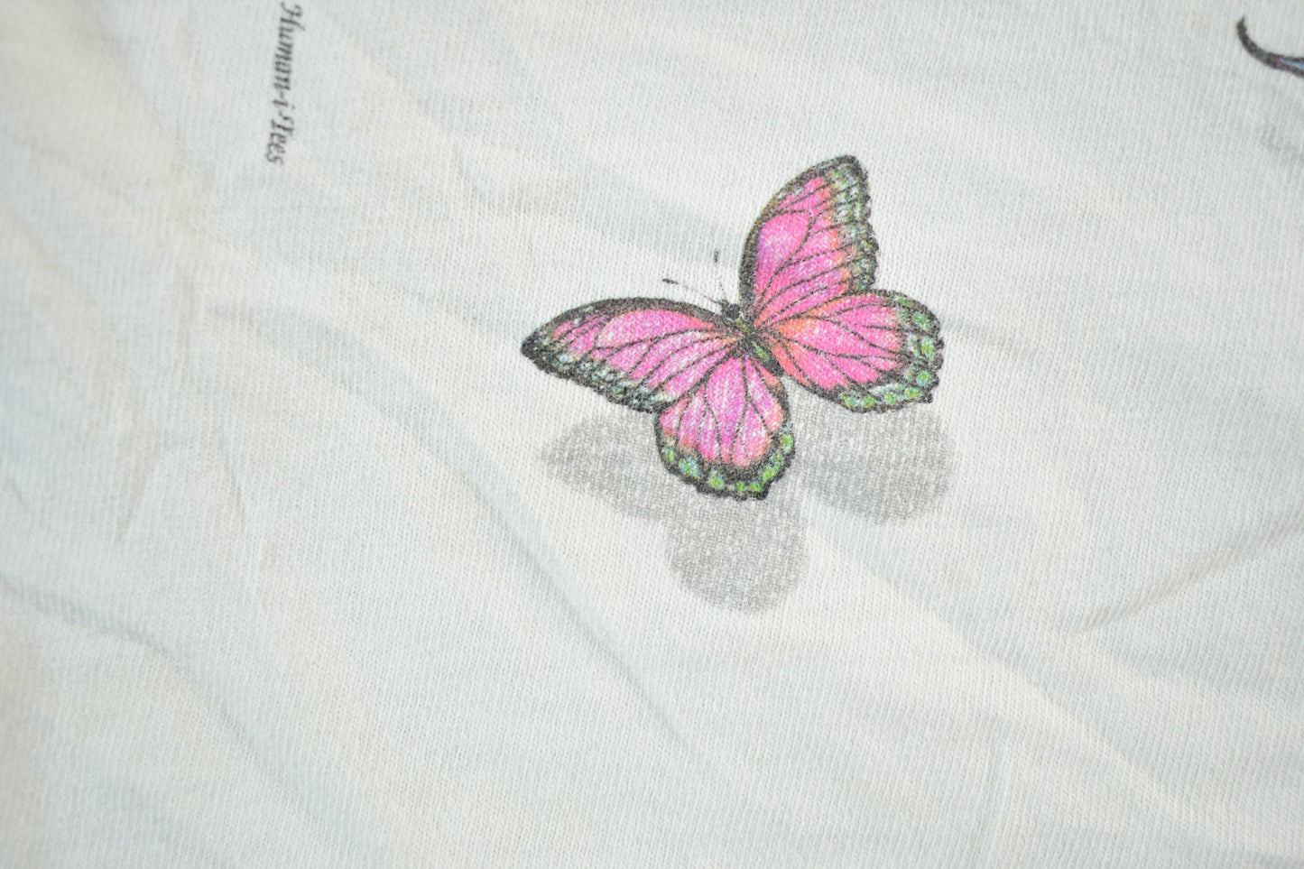 Vintage 1990s Butterfly Single Stitch Graphic T-Shirt Men's Medium from propervintagecanada