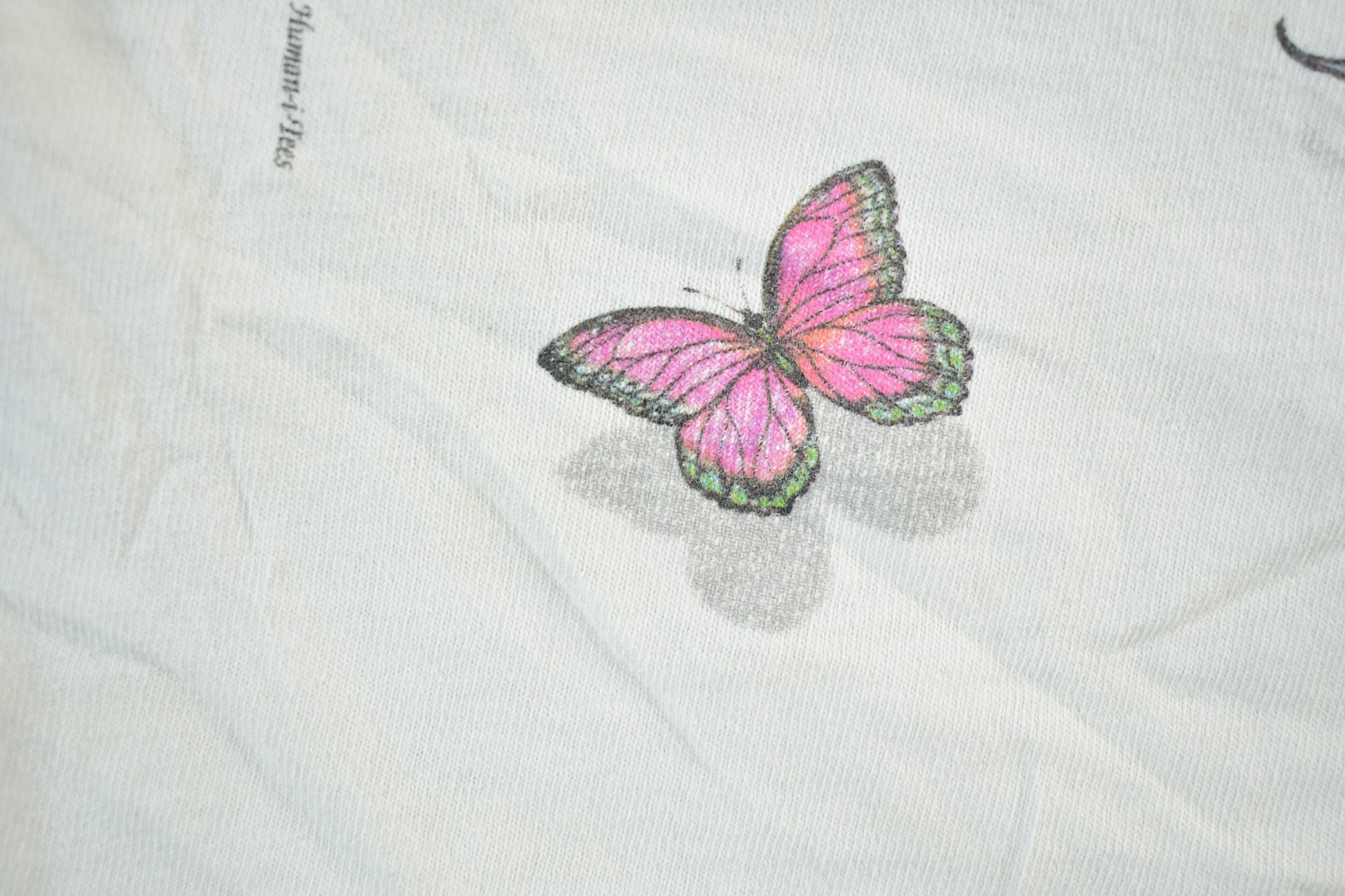 Vintage 1990s Butterfly Single Stitch Graphic T-Shirt Men's Medium from propervintagecanada
