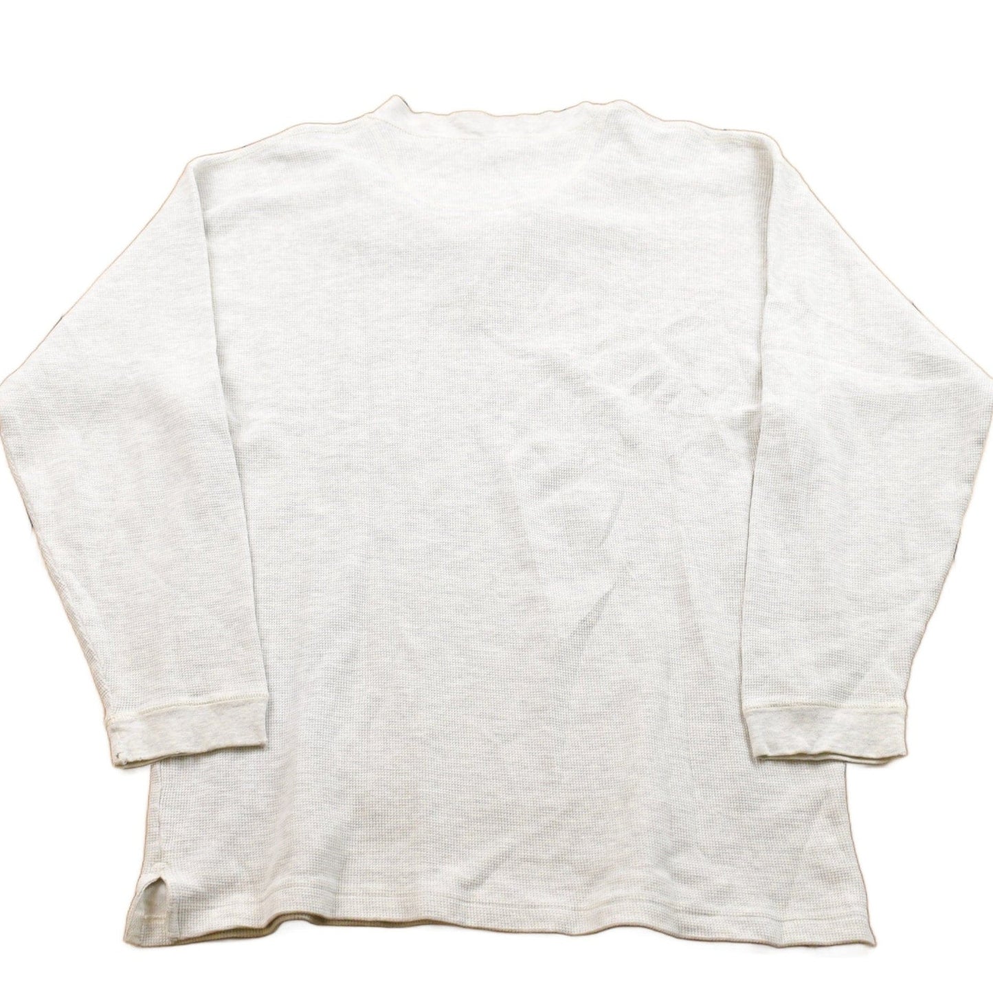 Vintage 1990s Button Up Crewneck Sweatshirt Men's Large from propervintagecanada