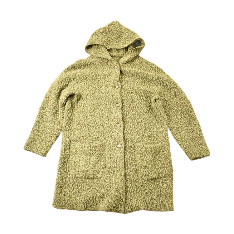 Vintage 1990s Button Up Fleece Hoodie Men's Medium from propervintagecanada