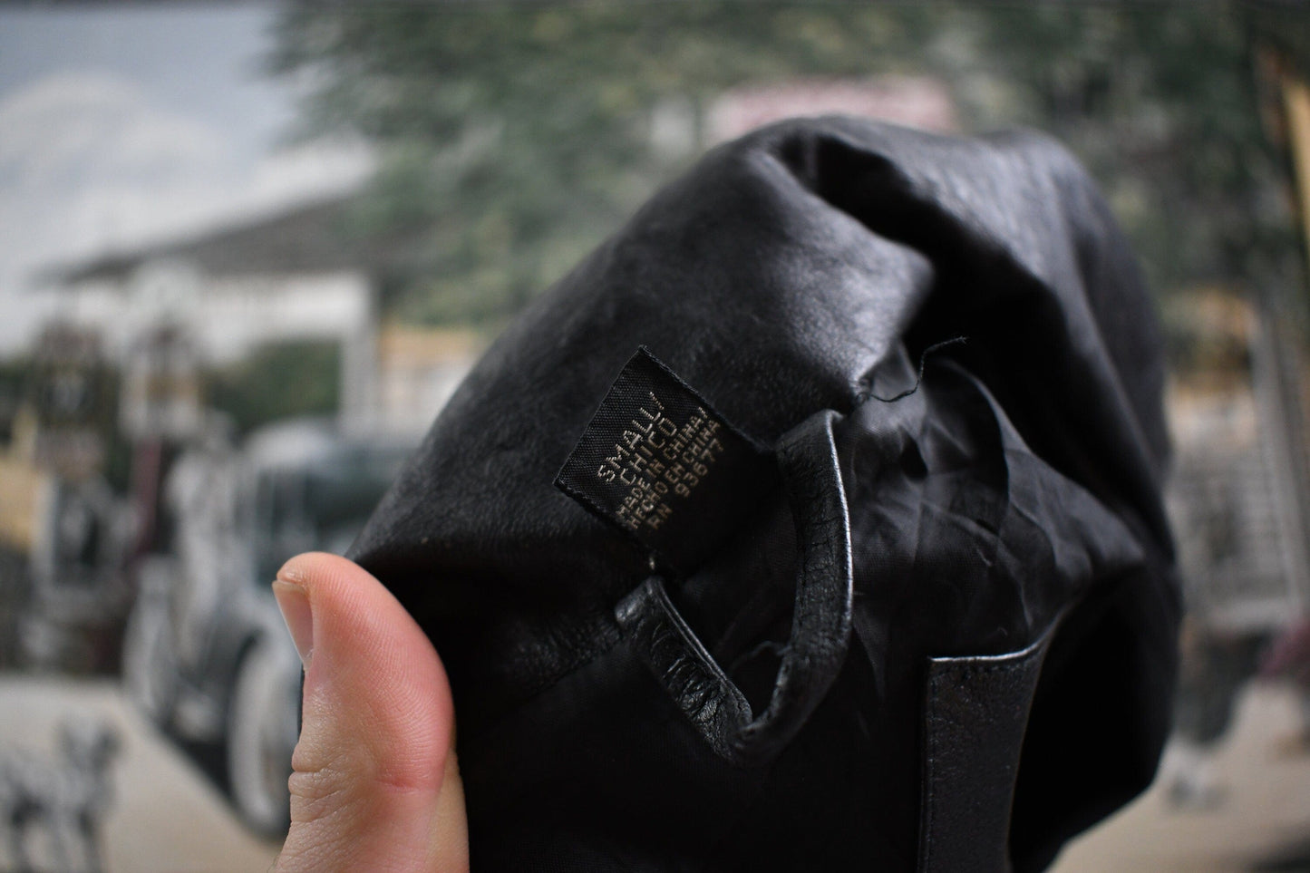 Vintage 1990s Button Up Leather Coat Women's Small from propervintagecanada