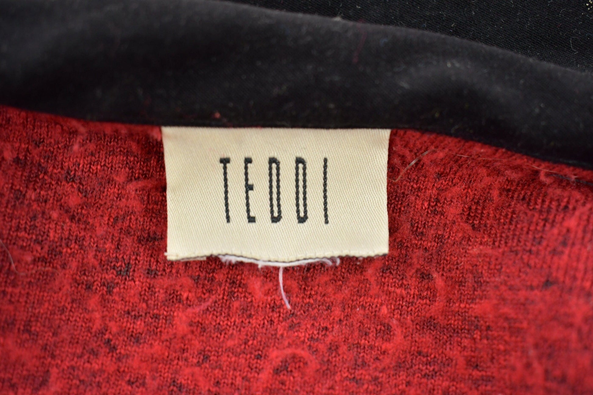 Vintage 1990s Button Up Red Fleece Sweater Men's 2XL from propervintagecanada