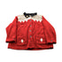 Vintage 1990s Button Up Red Fleece Sweater Men&