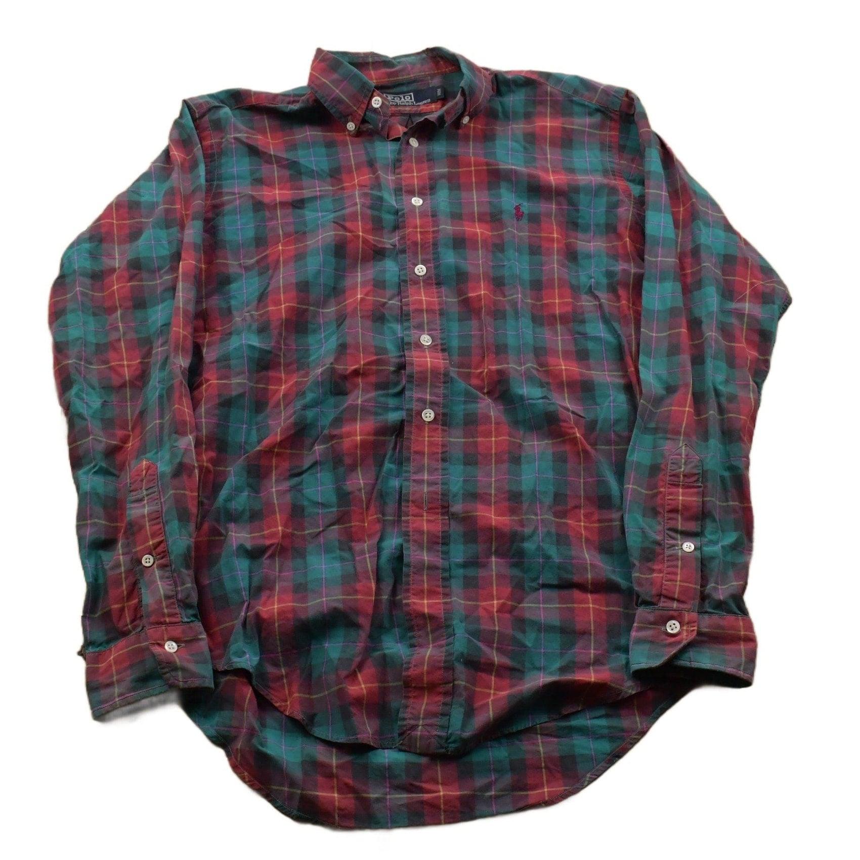 Vintage 1990s Button Up Shirt Men's Medium from propervintagecanada