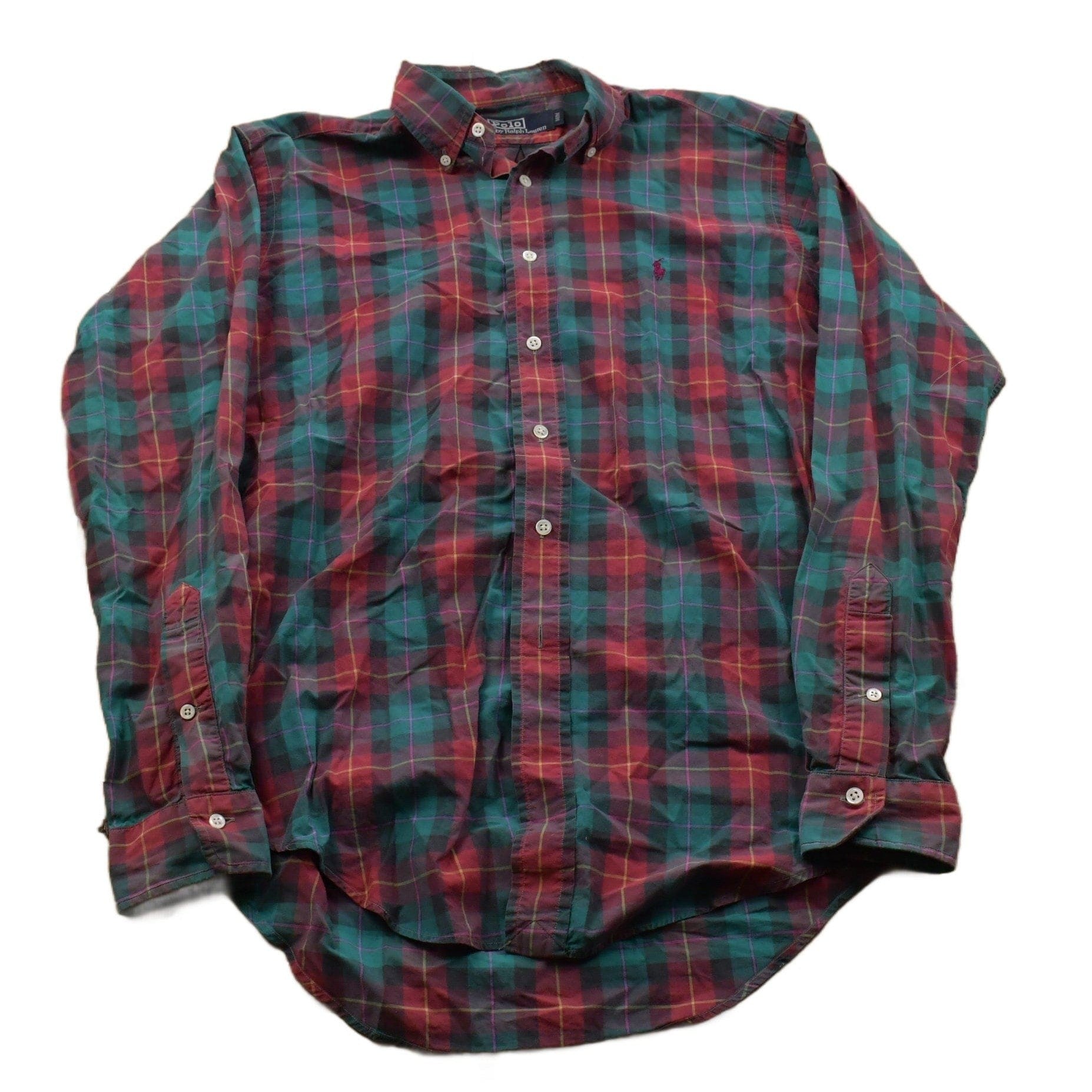 Vintage 1990s Button Up Shirt Men's Medium from propervintagecanada