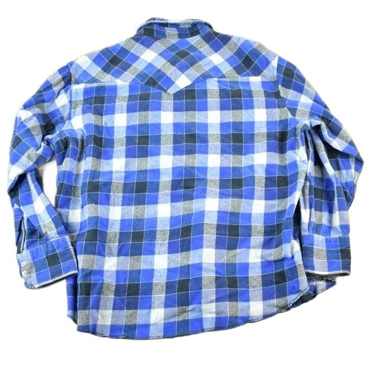 Vintage 1990s Button Up Western Style Shirt Men's Large from propervintagecanada