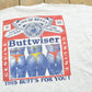 Vintage 1990s Buttwiser Parody Beer Graphic T-Shirt Mens L from propervintagecanada