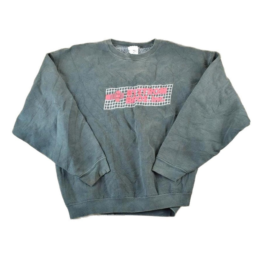 Vintage 1990s Bystrom Bros Inc Souvenir Crewneck Sweatshirt Men's Large from propervintagecanada