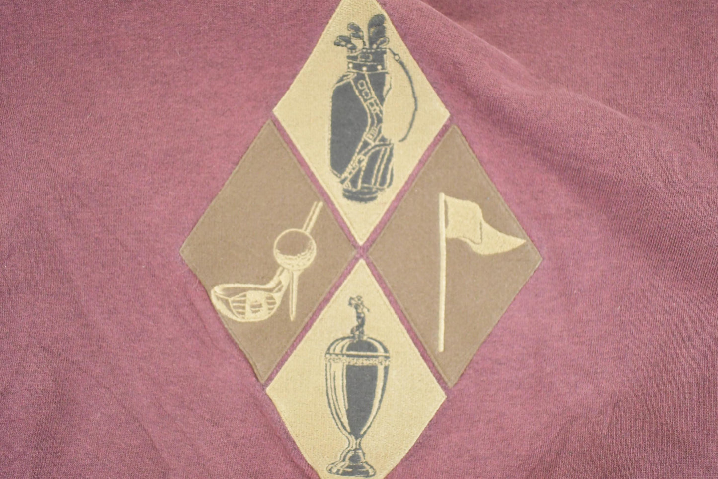 Vintage 1990s C&B Sport Golfing Souvenir Crewneck Sweatshirt Men's XL / 90's Golf Vacation Graphic Sweater from propervintagecanada