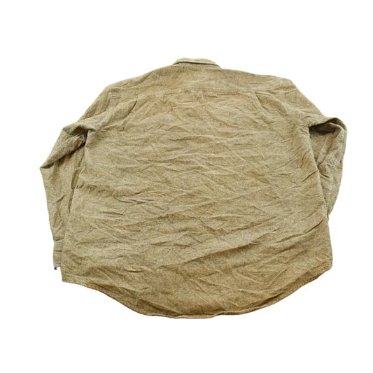 Vintage 1990s Cabela's Deerskin Chamois Button Up Shirt Men's L from propervintagecanada