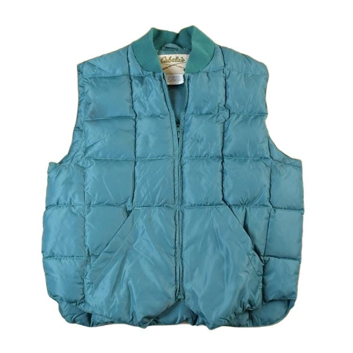 Vintage 1990s Cabela's Hunting Down Puffer Jacket Vest Men's S from propervintagecanada
