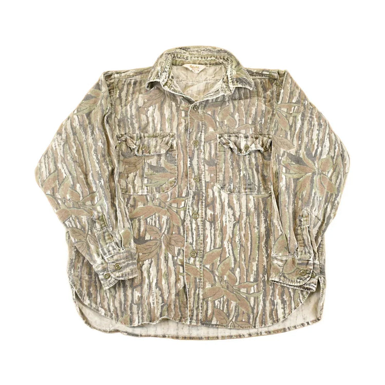 Vintage 1990s Cabela's Western Camo Shirt Men's L from propervintagecanada