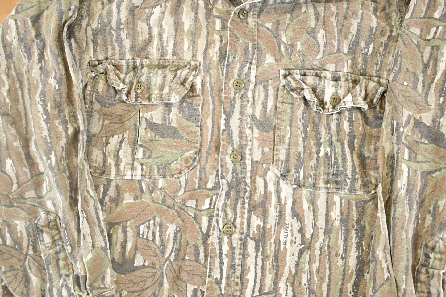 Vintage 1990s Cabela's Western Camo Shirt Men's L from propervintagecanada