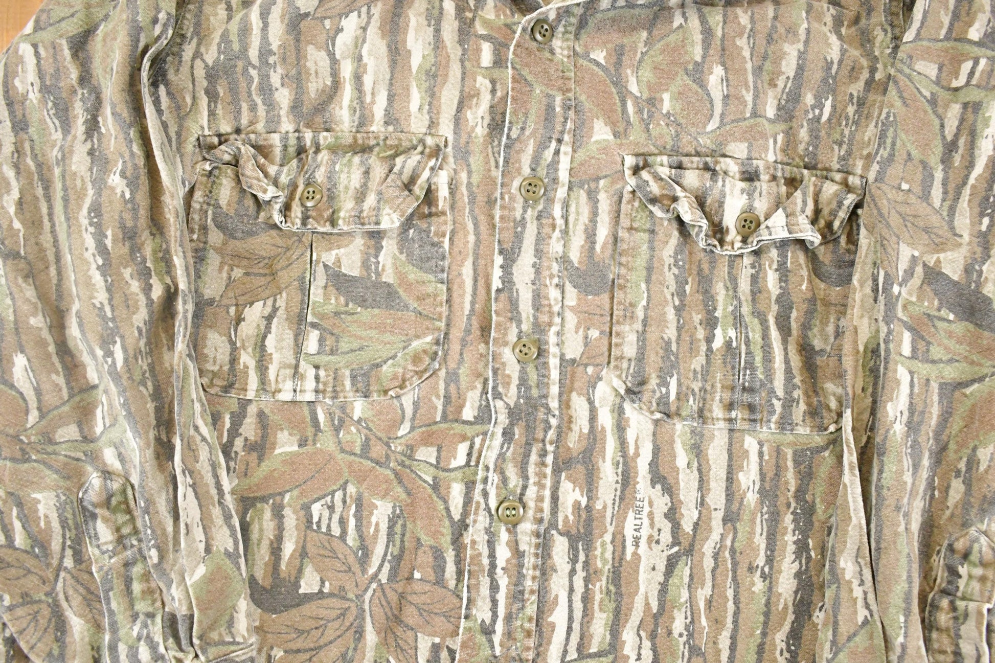 Vintage 1990s Cabela's Western Camo Shirt Men's L from propervintagecanada