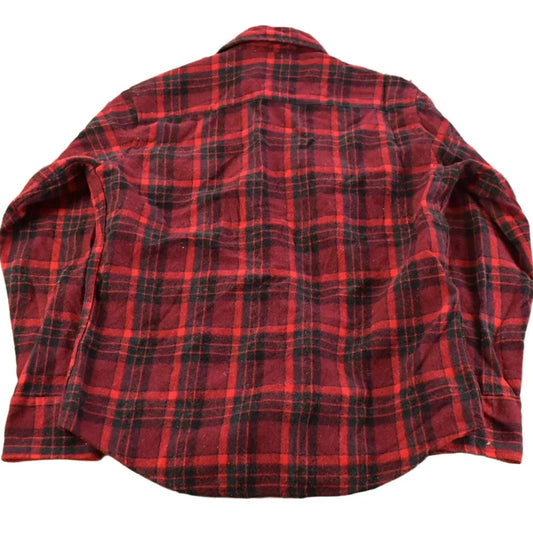 Vintage 1990s Cabela's Wool Buffalo Plaid Button Up Shirt Men's M from propervintagecanada