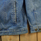 Vintage 1990s Cabelas Upstream Denim Jean Jacket Men's XL from propervintagecanada