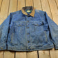 Vintage 1990s Cabelas Upstream Denim Jean Jacket Men's XL from propervintagecanada