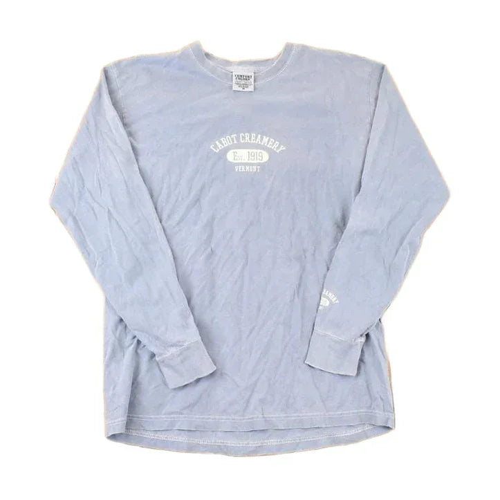 Vintage 1990s Cabot Creamery Graphic Print Long Sleeve T Shirt Men's M from propervintagecanada