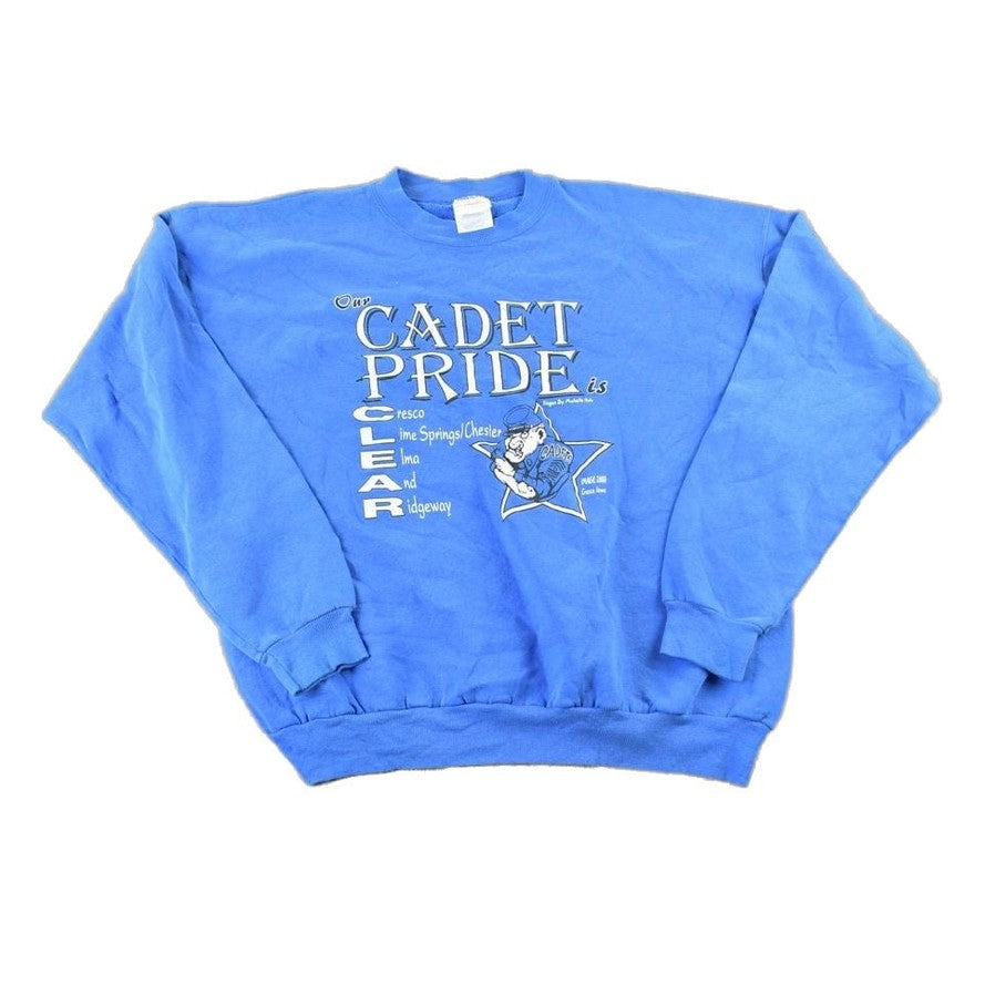 Vintage 1990s Cadet Pride Souvenir Crewneck Sweatshirt Men's XL from propervintagecanada