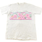 Vintage 1990s Cal State Fullerton Floral Single Stitch T-Shirt Men's Large from propervintagecanada