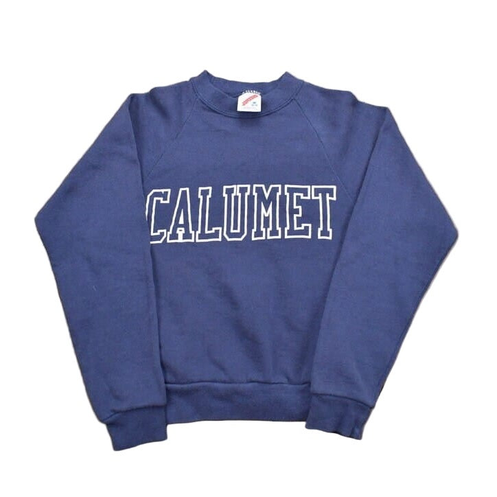 Vintage 1990s Calumet College Crewneck Sweatshirt Youth M from propervintagecanada