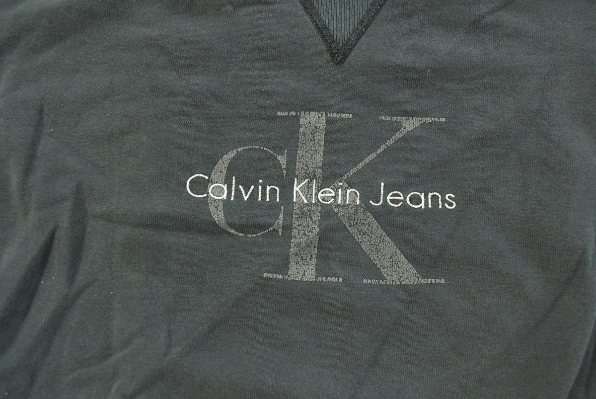 Vintage 1990s Calvin Klein Jeans Crewneck Sweatshirt Men's Medium from propervintagecanada