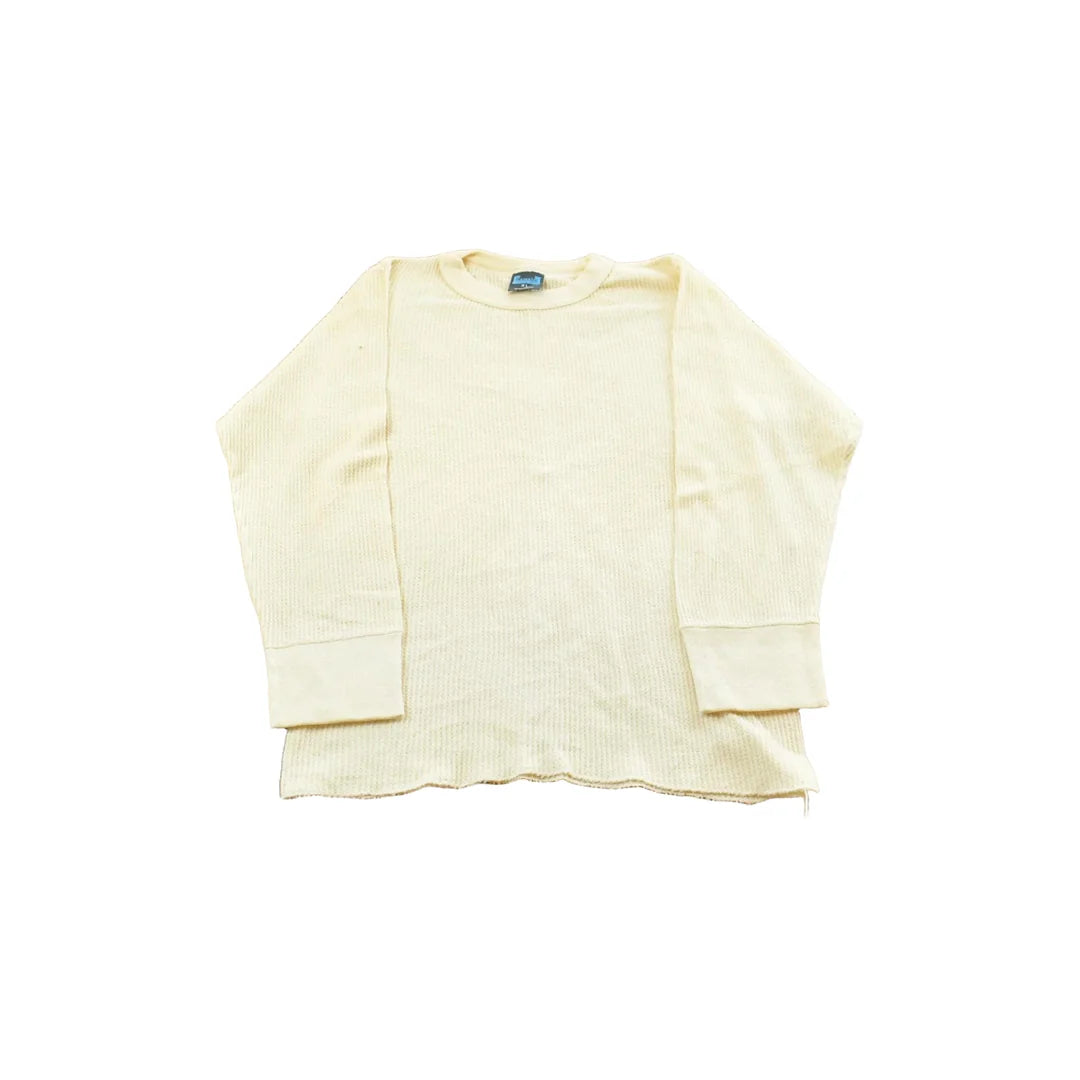 Vintage 1990s Camelot Blank Thermal Long Sleeve T-Shirt Men's S from propervintagecanada
