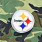 Vintage 1990s Camo Pittsburgh Steelers NFL Football Hooded Puffer Jacket Men's 3XL from propervintagecanada