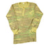 Vintage 1990s Camo Quarter Button Long Johns Crewneck Shirt Men&