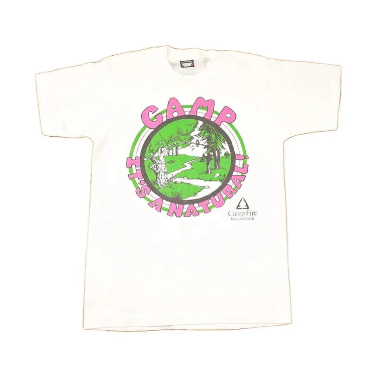 Vintage 1990s Camp Its Natural Souvenir Screen Stars Best T-Shirt Men's M from propervintagecanada