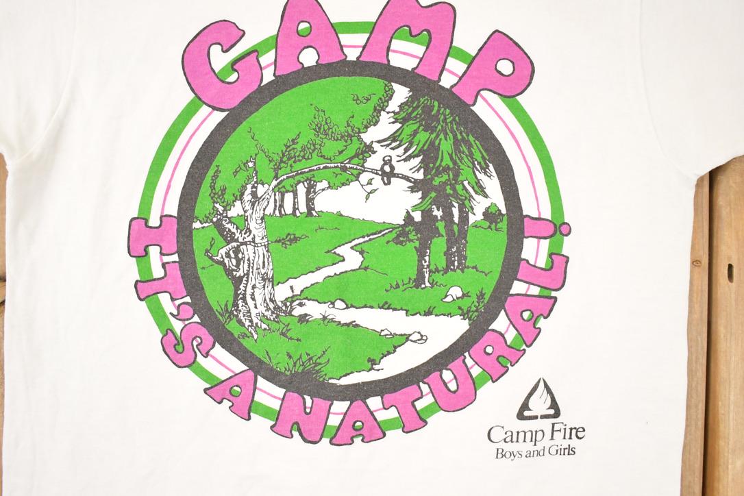 Vintage 1990s Camp Its Natural Souvenir Screen Stars Best T-Shirt Men's M from propervintagecanada
