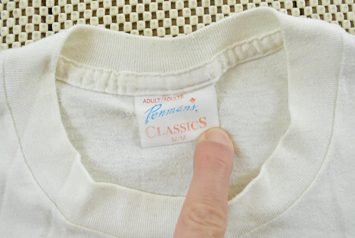 Vintage 1990s Campbells Athletics High School Sports T-Shirt Men's S from propervintagecanada