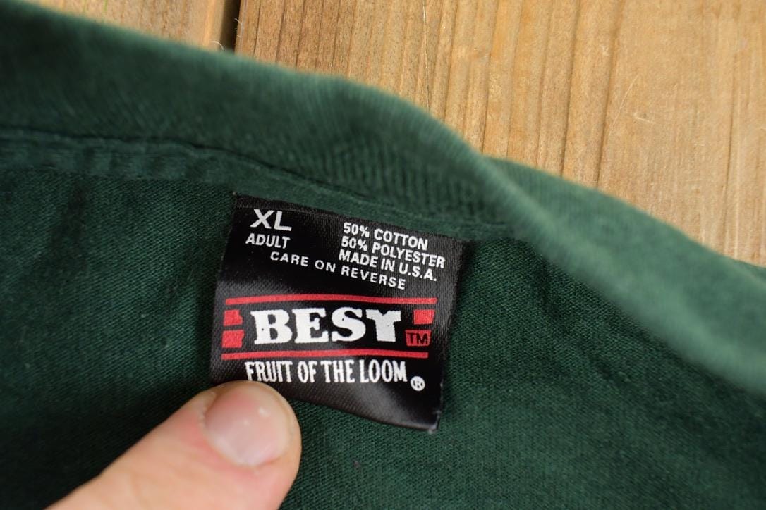 Vintage 1990s Campbells College Be The Salt University Collegiate T-Shirt Men's XL from propervintagecanada