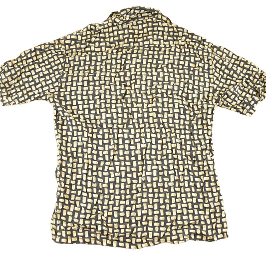 Vintage 1990s Campia Moda Abstract Button Up Shirt Men's M from propervintagecanada
