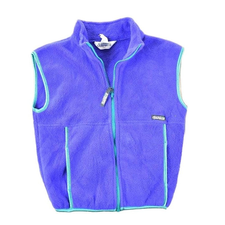 Vintage 1990s Campmor Fleece Sweater Vest Youth S from propervintagecanada