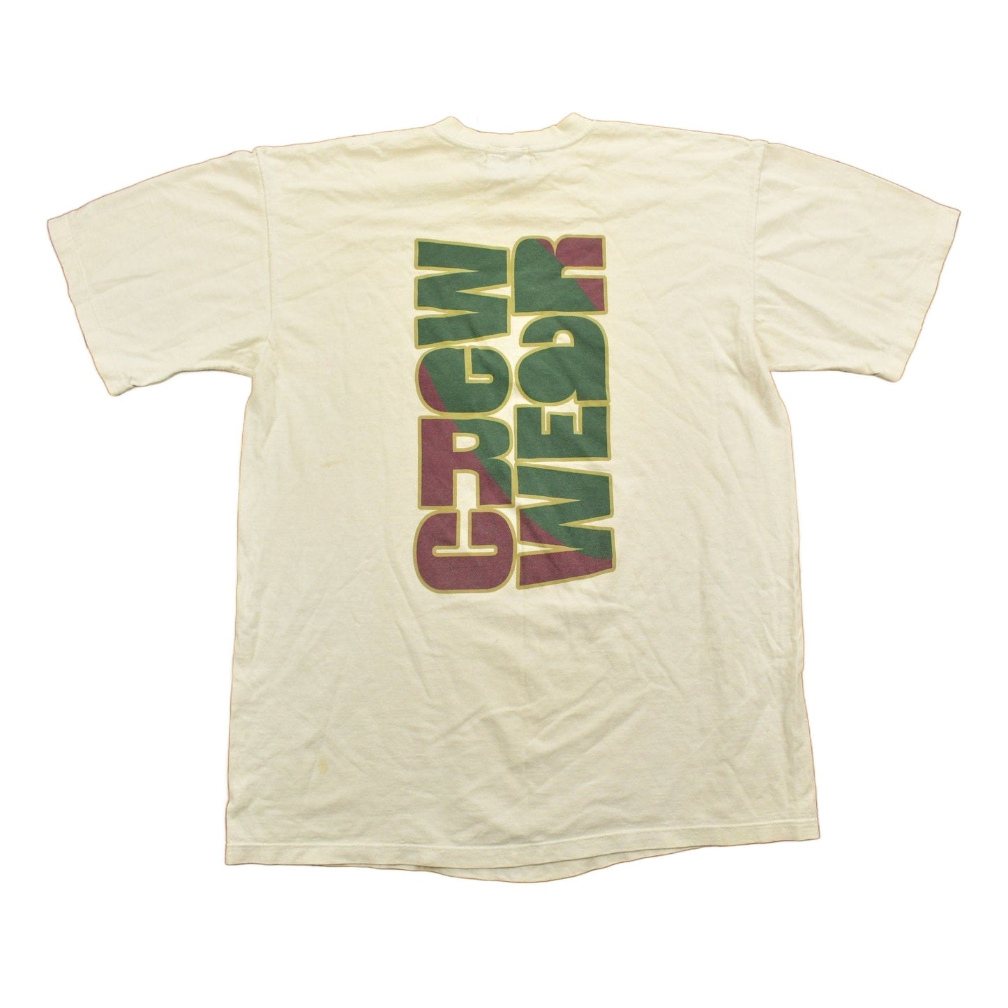 Vintage 1990s Campus Crew Wear University Collegiate T-Shirt Men's XL from propervintagecanada