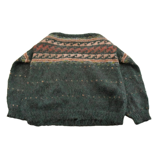 Vintage 1990s Canaan Mountain Mohair Wool Knit Sweater Men's Medium from propervintagecanada