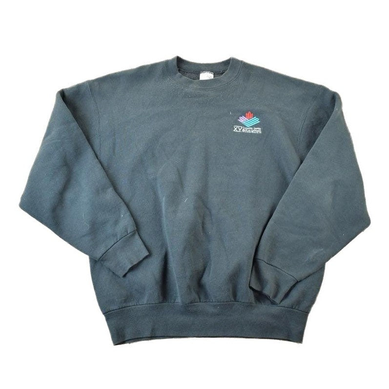Vintage 1990s Canada Games Souvenir Crewneck Sweatshirt Made In USA Men's Large from propervintagecanada