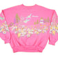 Vintage 1990s Canadian Hummingbirds AOP Graphic Print Crewneck Sweatshirt Womens XL / Made In Canada / 90's Destination Sweater from propervintagecanada