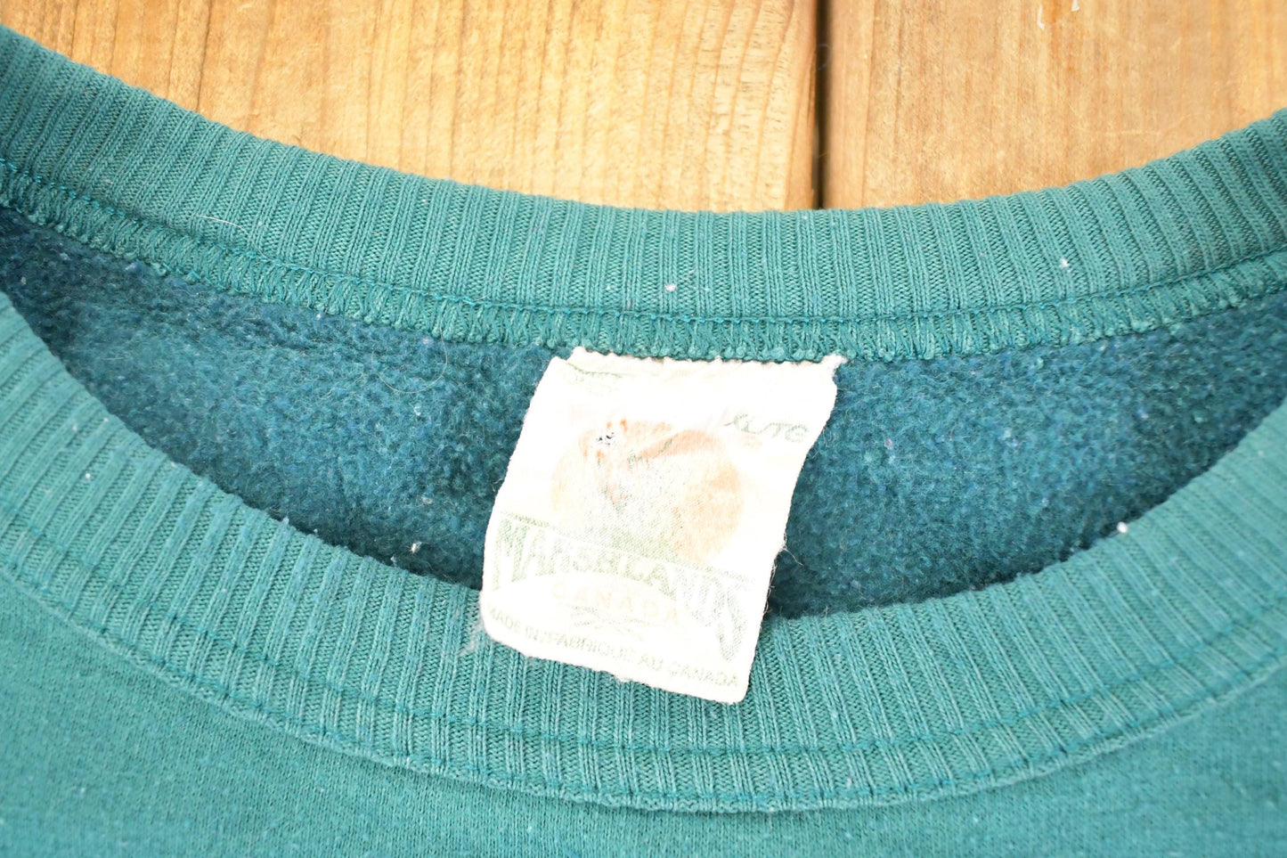 Vintage 1990s Canadian Marshlands Souvenir Crewneck Sweatshirt Men's XL from propervintagecanada