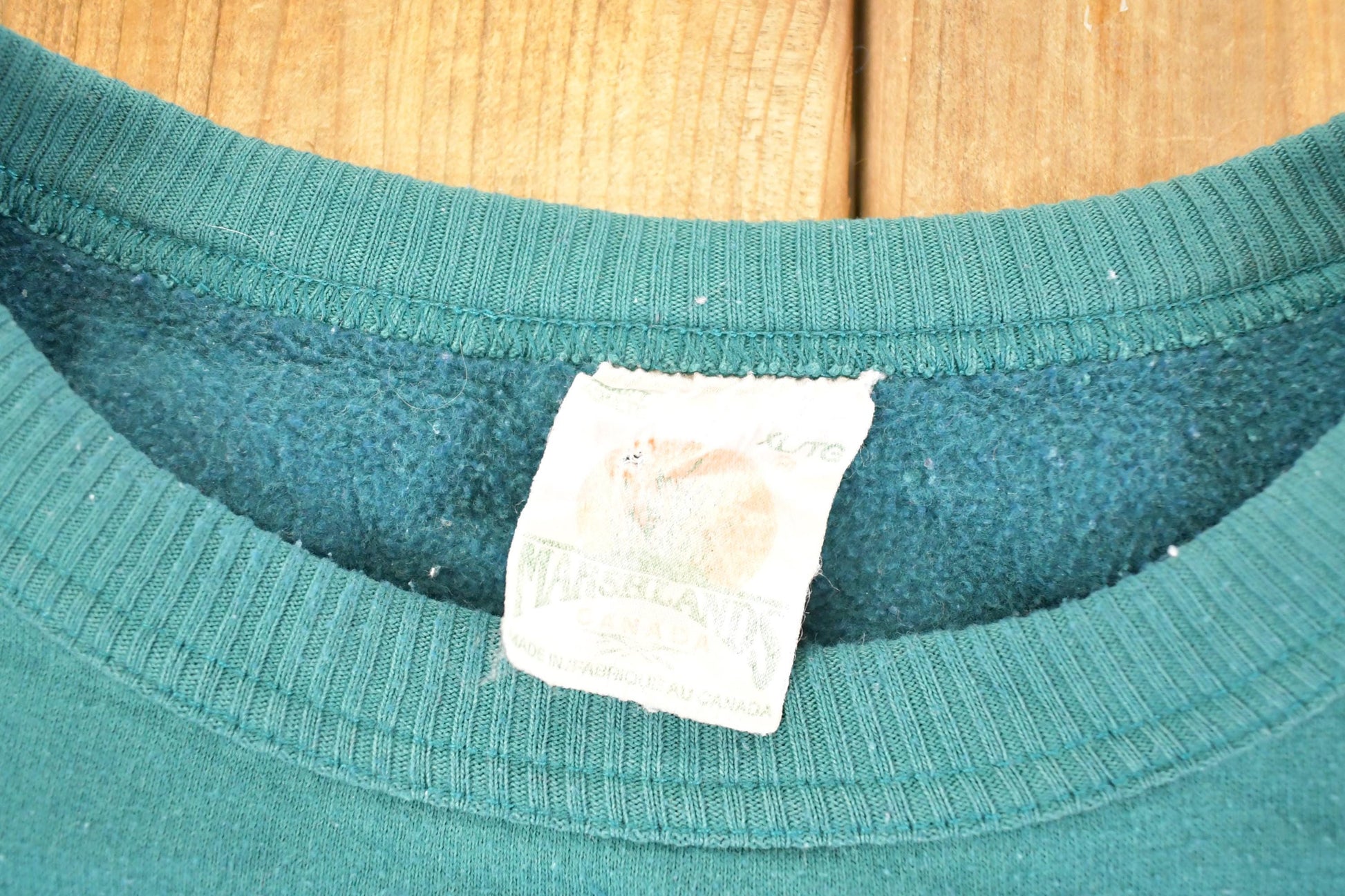 Vintage 1990s Canadian Marshlands Souvenir Crewneck Sweatshirt Men's XL from propervintagecanada