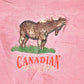 Vintage 1990s Canadian Outfitters Embroidered Moose Garment Dyed Crewneck Sweatshirt Men's L from propervintagecanada