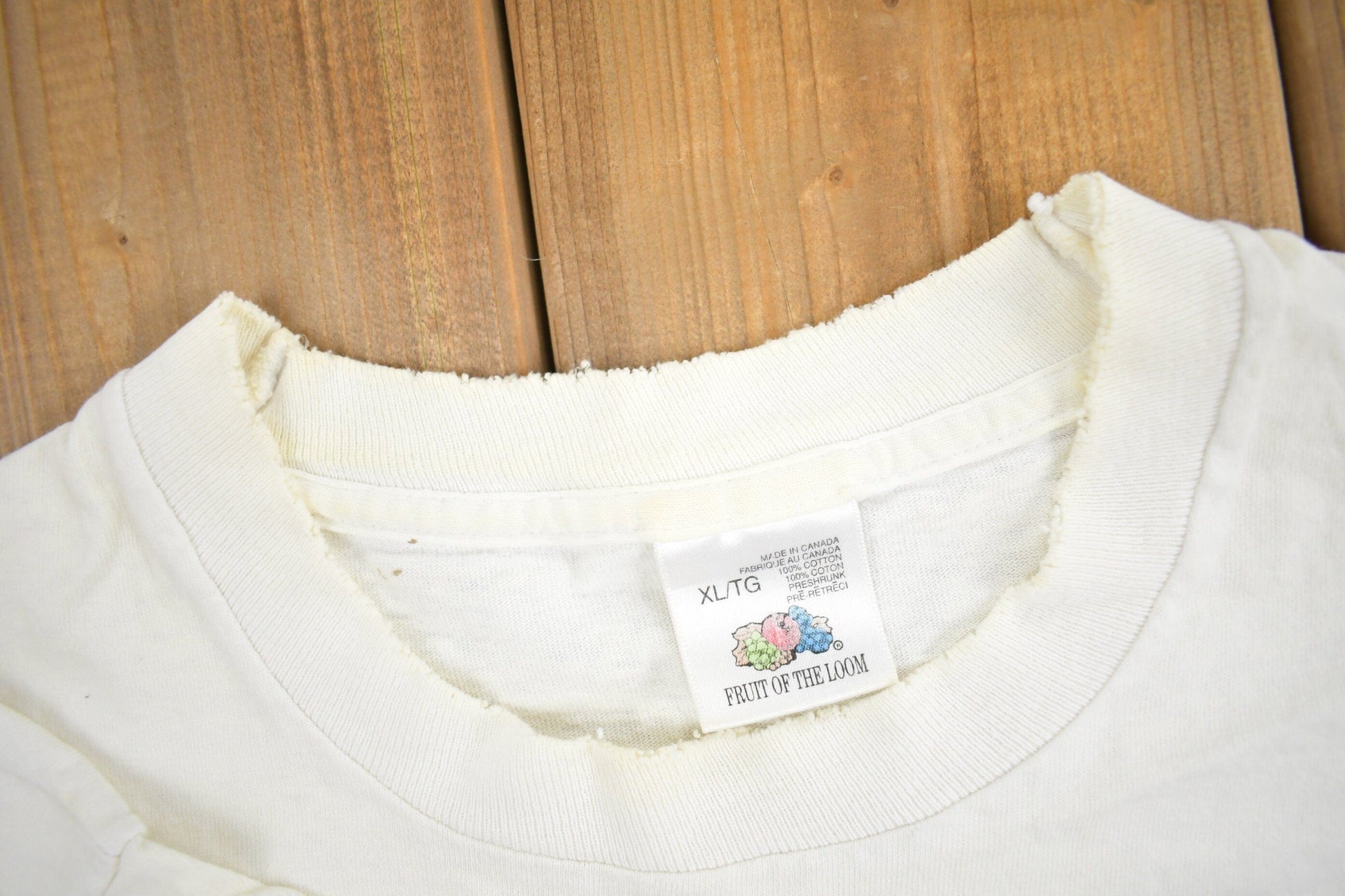 Vintage 1990s Canadian Rockies Golden British Columbia Souvenir T Shirt Men's XL from propervintagecanada