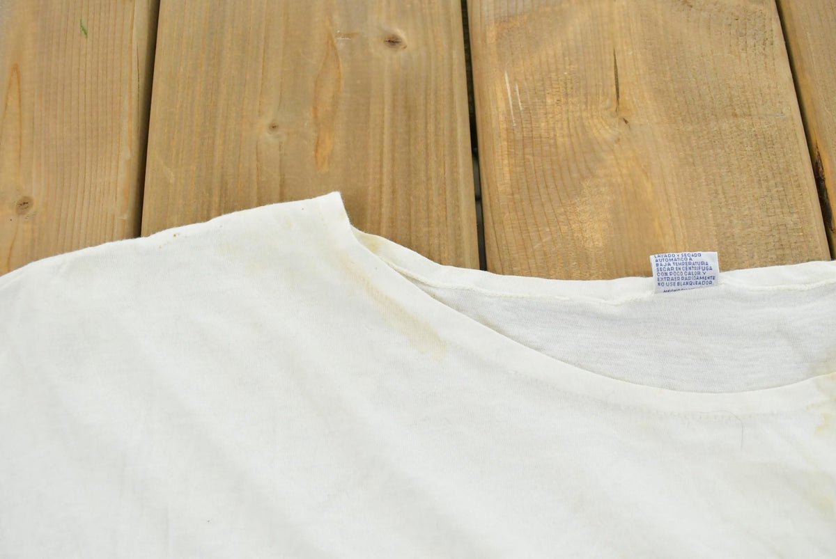 Vintage 1990s Cancun Mexico Souvenir Travel Tank Top T-Shirt Mens M from propervintagecanada
