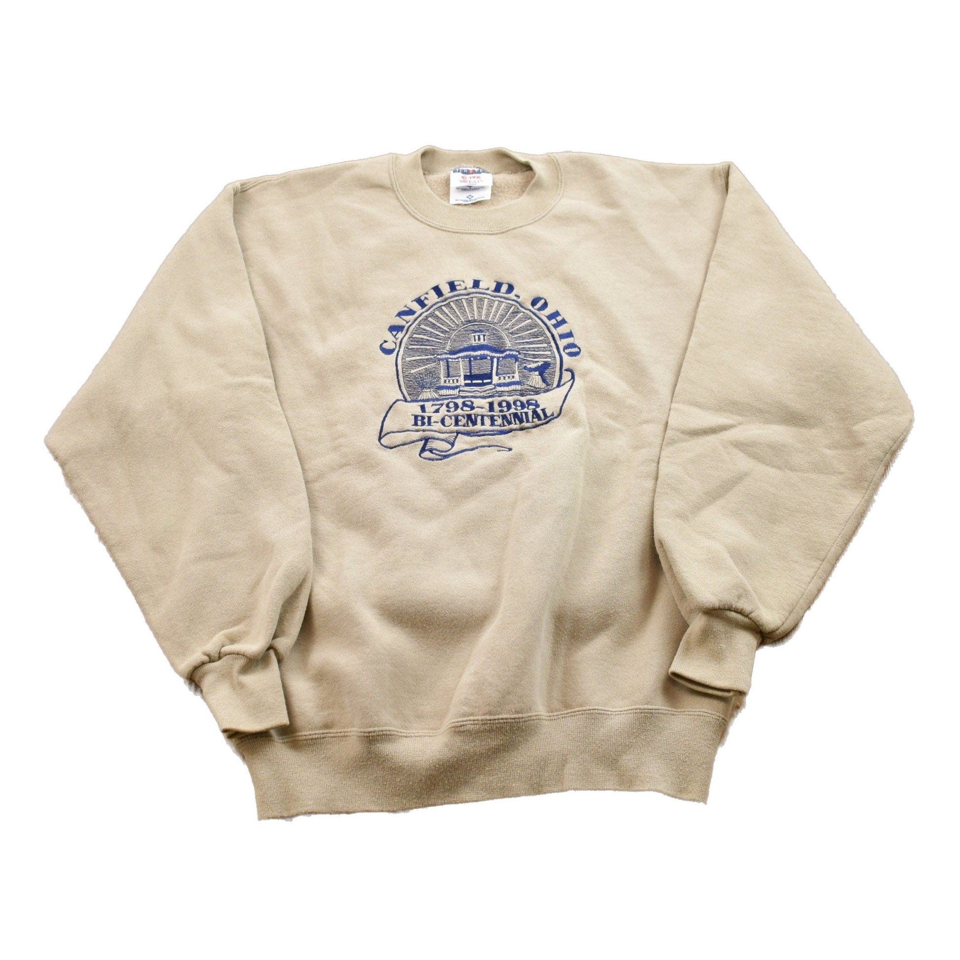 Vintage 1990s Canfield Ohio Bi-Centennial Crewneck Sweatshirt Men's Small from propervintagecanada