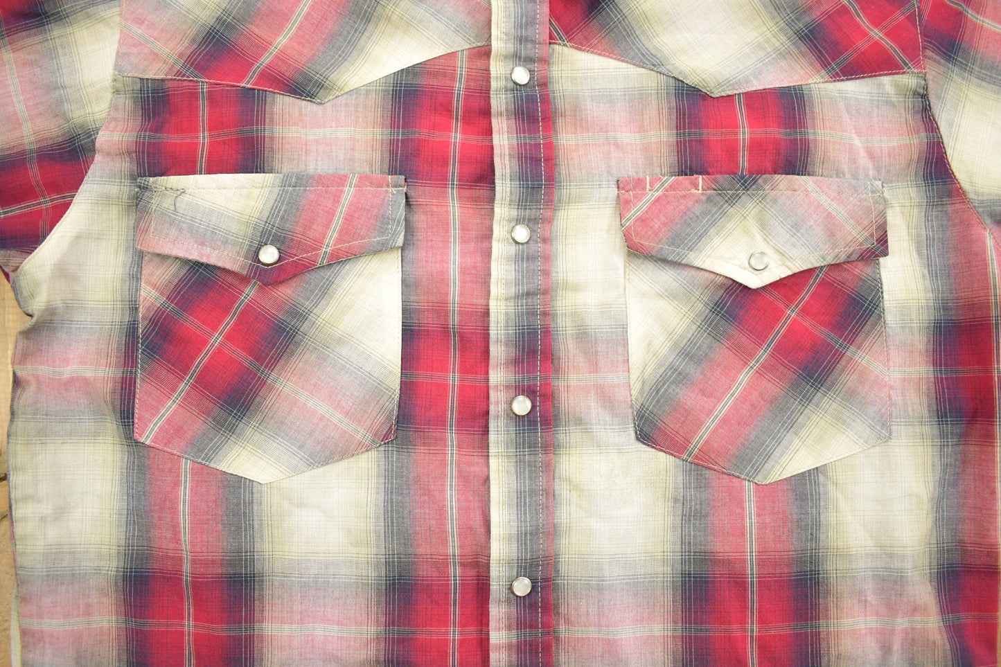 Vintage 1990s Canyon Guide Western Flannel Button Up Shirt Men's Medium from propervintagecanada